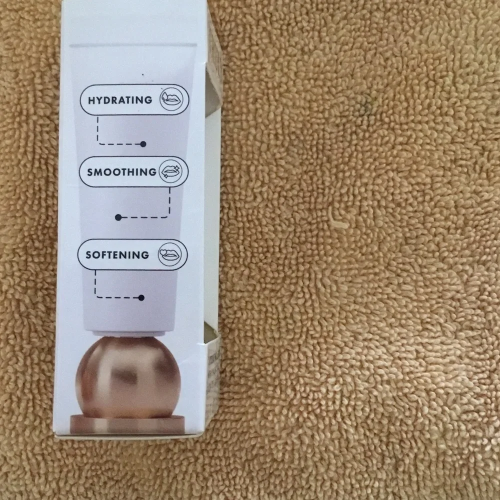 TRULY White and Gold Hydrating Lip Gloss in Branded Packaging